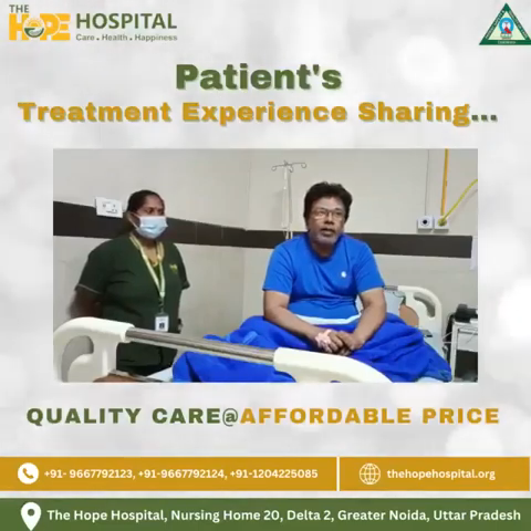 Patient Experience in orthopedic hospital in noida